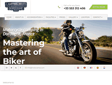 Tablet Screenshot of motocamp.com